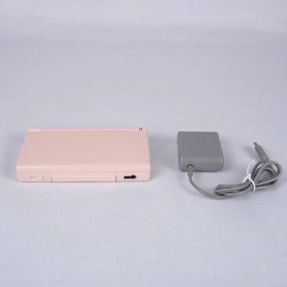 Nintendo DS Lite + Charger | Pink | Tested Working | Free Shipping | USG-001